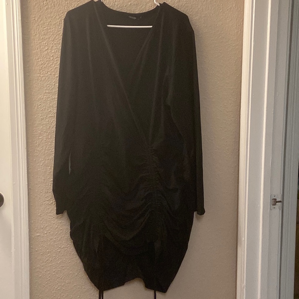 Brand New Black Drawstring Dress from SHEIN Curve, Size 3XL